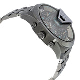  Shop Authentic Diesel Uber Chief Black Dial Grey Stainless Steel Strap Watch For Men - DZ7372 - Luxxuri