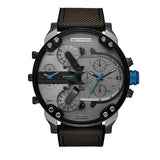  Shop Authentic Diesel Mr Daddy 2.0 Chronograph Grey Dial Black Nylon Strap Watch For Men - DZ7420 - Luxxuri