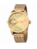  Shop Authentic Diesel Mini Daddy Gold Dial Gold Steel Strap Watch For Men - DZ7306 - Luxxuri