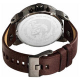  Shop Authentic Diesel Little Daddy SBA Small Sized Grey Dial Brown Leather Strap Watch For Men - DZ7258 - Luxxuri