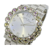 Shop Authentic Marc Jacobs Amy Silver Dial Silver Steel Strap Watch for Women - MBM3222 - Luxxuri