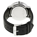 Shop Authentic Movado Ultra Slim Black Dial Black Leather Strap Watch For Men - 0607086 - Luxxuri