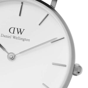  Shop Authentic Daniel Wellington Classic Petite Cornwall White Dial Black NATO Strap Watch For Women - DW00100254 - Luxxuri