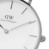  Shop Authentic Daniel Wellington Classic Petite Cornwall White Dial Black NATO Strap Watch For Women - DW00100254 - Luxxuri