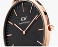 Shop Authentic Daniel Wellington Classic Bayswater Black Dial Black NATO Strap Watch For Men - DW00100277 - Luxxuri