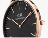  Shop Authentic Daniel Wellington Classic Bayswater Black Dial Black NATO Strap Watch For Men - DW00100277 - Luxxuri