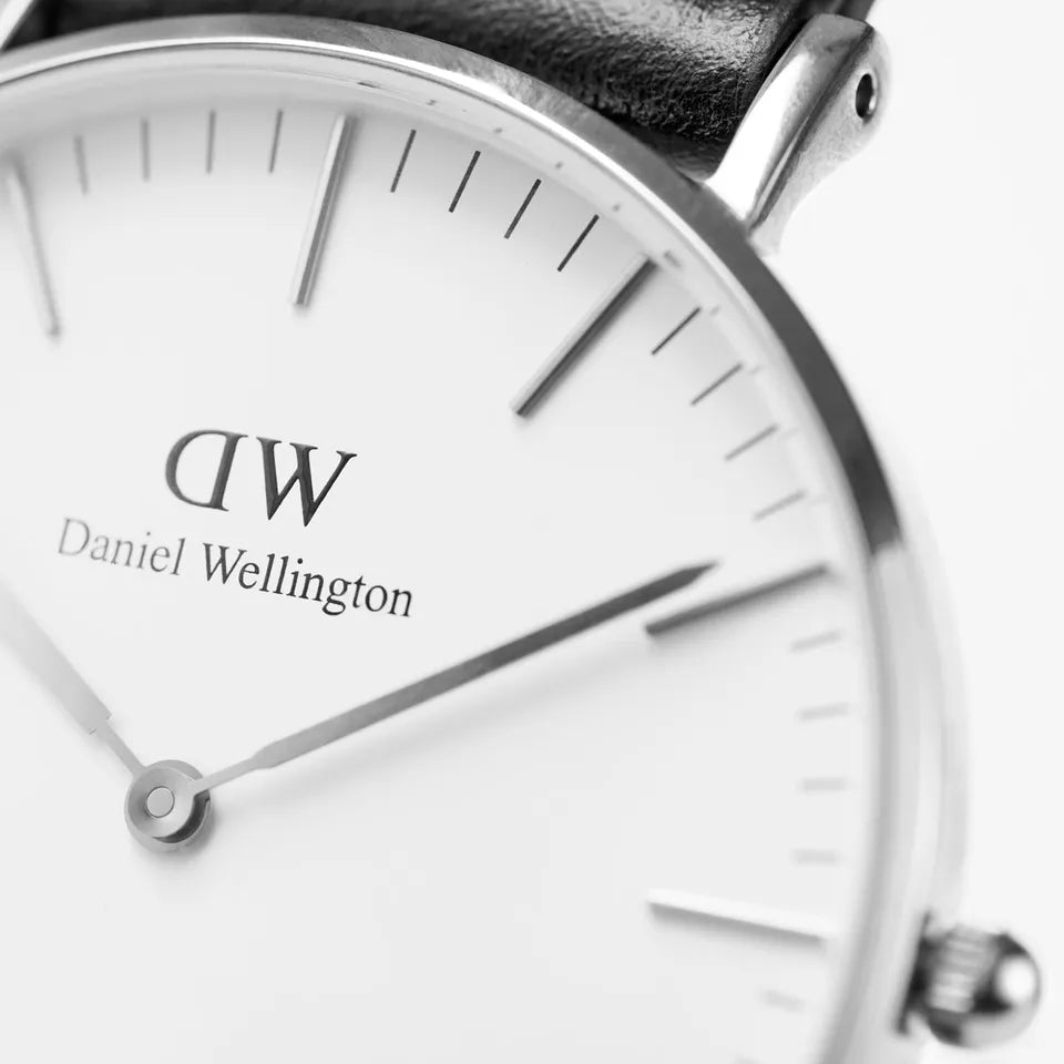  Shop Authentic Daniel Wellington Classic Bayswater White Dial Blue NATO Strap Watch For Women - DW00100280 - Luxxuri