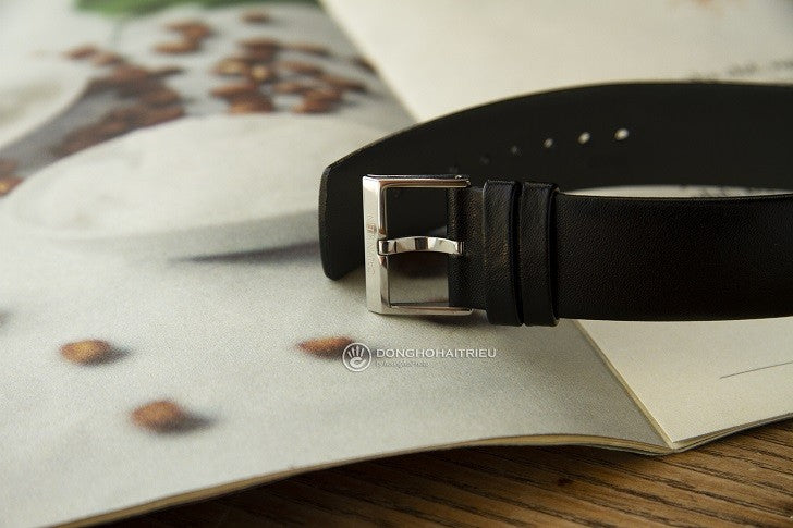  Shop Authentic Calvin Klein High Noon Quartz Black Dial Black Leather Strap Watch for Men - K8M211C1 - Luxxuri