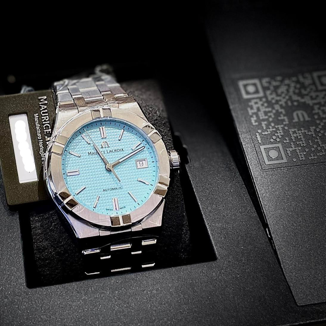  Shop Authentic Maurice Lacroix Aikon Automatic Limited Summer Edition Blue Dial Silver Steel Strap Watch For Men - AI6008-SS00F-431-1 - Luxxuri