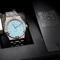  Shop Authentic Maurice Lacroix Aikon Automatic Sky Blue Dial Silver Steel Strap Watch For Men - AI6008-SS00F-431-C - Luxxuri