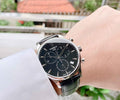  Shop Authentic Tissot Tradition Chronograph Black Dial Black Leather Strap Watch For Men - T0636171605700 - Luxxuri