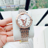  Shop Authentic Versace Virtus Quartz White Dial Two Tone Steel Strap Watch for Women - VEHC00519 - Luxxuri