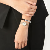  Shop Authentic Bulova Analog Crystals Mother of Pearl Dial Silver Steel Strap Watch for Women - 98X109 - Luxxuri