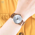  Shop Authentic Calvin Klein Stately White Dial Gold Steel Strap Watch for Women - K3G2362W - Luxxuri