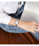 Shop Authentic Calvin Klein Firm White Dial Silver Mesh Bracelet Watch for Women - K3N23126 - Luxxuri
