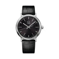  Shop Authentic Calvin Klein Surround Black Dial Black Leather Strap Watch for Men - K3W211C1 - Luxxuri
