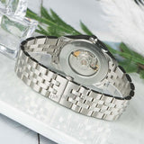  Shop Authentic Calvin Klein Infinity Automatic Silver Dial Silver Steel Strap Watch for Men - K5S34146 - Luxxuri