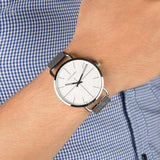  Shop Authentic Calvin Klein Even Quartz White Dial Silver Steel Strap Watch for Women - K7B21126 - Luxxuri
