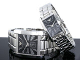  Shop Authentic Emporio Armani Classic Black Dial Silver Stainless Steel Strap Watch For Men - AR0156 - Luxxuri