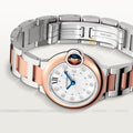 Shop Authentic Cartier Ballon Bleu De Cartier Diamonds Silver Dial Two Tone Steel Strap Watch for Women - W3BB0026 - Luxxuri