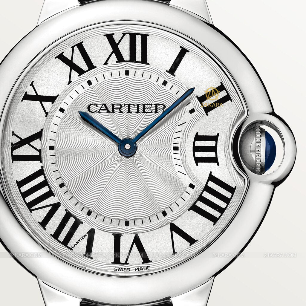  Shop Authentic Cartier Ballon Bleu De Cartier Silver Dial Silver Steel Strap Watch for Women - W69011Z4 - Luxxuri