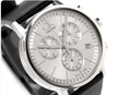  Shop Authentic Calvin Klein Post Minimal White Dial Black Leather Strap Watch for Men - K7627120 - Luxxuri