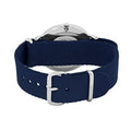 Shop Authentic Daniel Wellington Classic Bayswater White Dial Blue NATO Strap Watch For Men - DW00100276 - Luxxuri