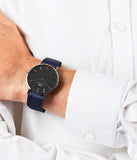  Shop Authentic Daniel Wellington Classic Bayswater Black Dial Black NATO Strap Watch For Men - DW00100278 - Luxxuri
