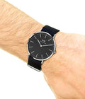  Shop Authentic Daniel Wellington Classic Bayswater Black Dial Black NATO Strap Watch For Men - DW00100278 - Luxxuri