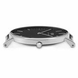  Shop Authentic Daniel Wellington Classic Bristol Black Dial Brown Leather Strap Watch For Men - DW00100131 - Luxxuri