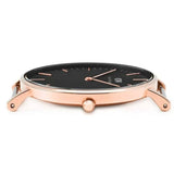  Shop Authentic Daniel Wellington Classic Bristol Black Dial Brown Leather Strap Watch for Men - DW00100137 - Luxxuri
