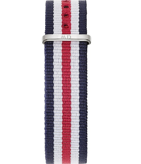  Shop Authentic Daniel Wellington Classic Canterbury White Dial Two Tone NATO Strap Watch For Women - DW00100051 - Luxxuri