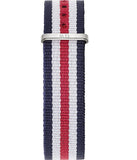  Shop Authentic Daniel Wellington Classic Canterbury White Dial Two Tone NATO Strap Watch For Women - DW00100051 - Luxxuri