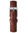  Shop Authentic Daniel Wellington Classic Petite St Mawes Black Dial Brown Leather Strap Watch For Women - DW00100181 - Luxxuri