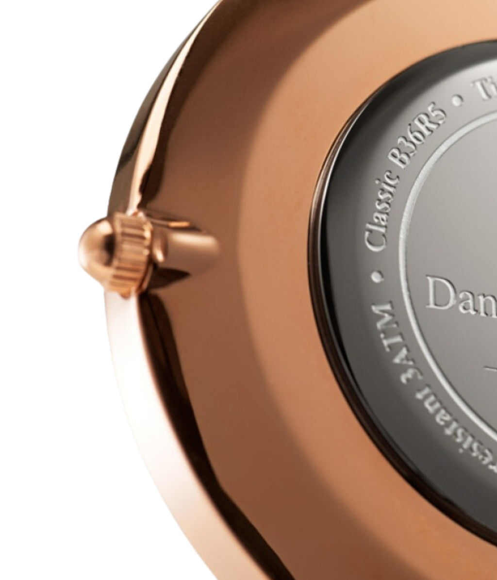  Shop Authentic Daniel Wellington Classic Suffolk White Dial Brown Leather Strap Watch For Women - DW00100120 - Luxxuri