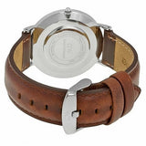  Shop Authentic Daniel Wellington St Mawes White Dial Brown Leather Strap Watch For Men - DW00100052 - Luxxuri