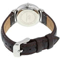  Shop Authentic Daniel Wellington York White Dial Brown Leather Strap Watch For Women - DW00100069 - Luxxuri