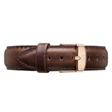  Shop Authentic Daniel Wellington Dapper Bristol White Dial Brown Leather Strap Watch For Men - DW00100086 - Luxxuri