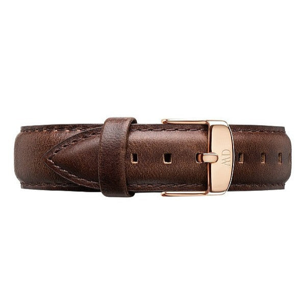  Shop Authentic Daniel Wellington Dapper York White Dial Brown Leather Strap Watch For Men - DW00100085 - Luxxuri