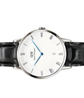 Shop Authentic Daniel Wellington Dapper Reading White Dial Black Leather Strap Watch For Men - DW00100108 - Luxxuri