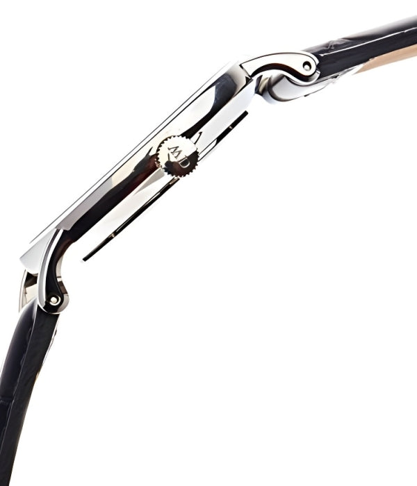  Shop Authentic Daniel Wellington Dapper Reading White Dial Black Leather Strap Watch For Men - DW00100108 - Luxxuri