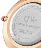  Shop Authentic Daniel Wellington Classic Petite Bristol Black Dial Brown Leather Strap Watch For Women - DW00100165 - Luxxuri