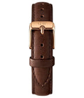  Shop Authentic Daniel Wellington Classic Petite Bristol Black Dial Brown Leather Strap Watch For Women - DW00100221 - Luxxuri