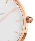 Shop Authentic Daniel Wellington Classic Petite Bristol White Dial Brown Leather Strap Watch For Women - DW00100227 - Luxxuri