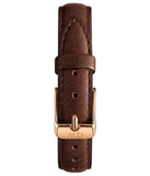  Shop Authentic Daniel Wellington Classic Petite York White Dial Brown Leather Strap Watch For Women - DW00100232 - Luxxuri