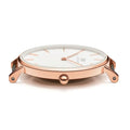  Shop Authentic Daniel Wellington Classic Petite Dover White Dial White Nylon Strap Watch For Women - DW00100311 - Luxxuri