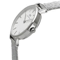  Shop Authentic Daniel Wellington Classic Petite Sterling White Dial Silver Mesh Bracelet Watch for Women - DW00100442 - Luxxuri