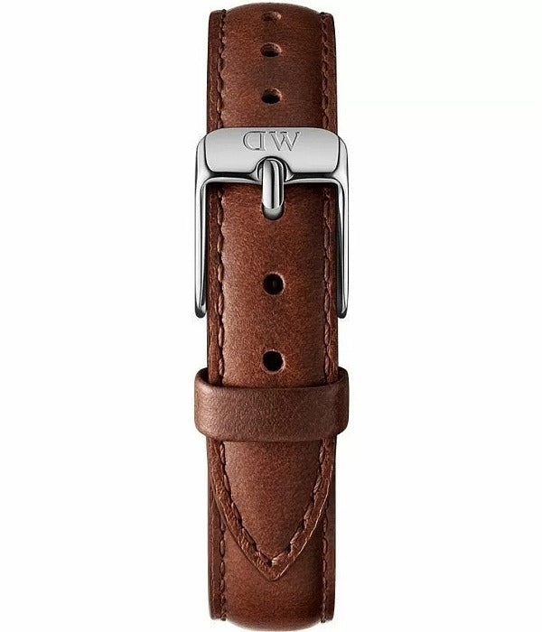  Shop Authentic Daniel Wellington Petite White Dial Brown Leather Strap Watch For Women - DW00100243 - Luxxuri