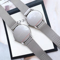  Shop Authentic Calvin Klein Minimal White Dial Silver Mesh Bracelet Watch for Women - K3M5215X - Luxxuri