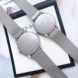  Shop Authentic Calvin Klein Minimal White Dial Silver Mesh Bracelet Watch for Women - K3M5215X - Luxxuri